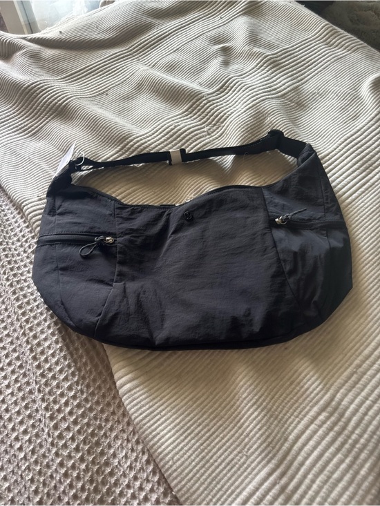 lululemon athletica Handbags - lululemon athletica Black Crossbody Shoulder Bag